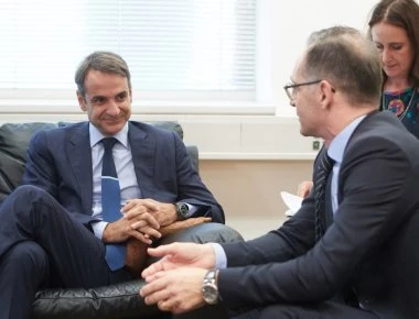 Κ.Μητσοτάκης σε Γερμανό ΥΠΕΞ: «Δεν θα ψηφίσουμε τη συμφωνία των Πρεσπών όποτε κι αν έρθει στη Βουλή»